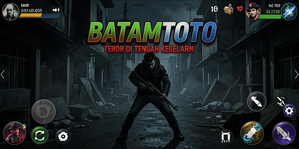 Tangkapan layar menunjukkan momen menyeramkan dari gameplay BATAMTOTO.