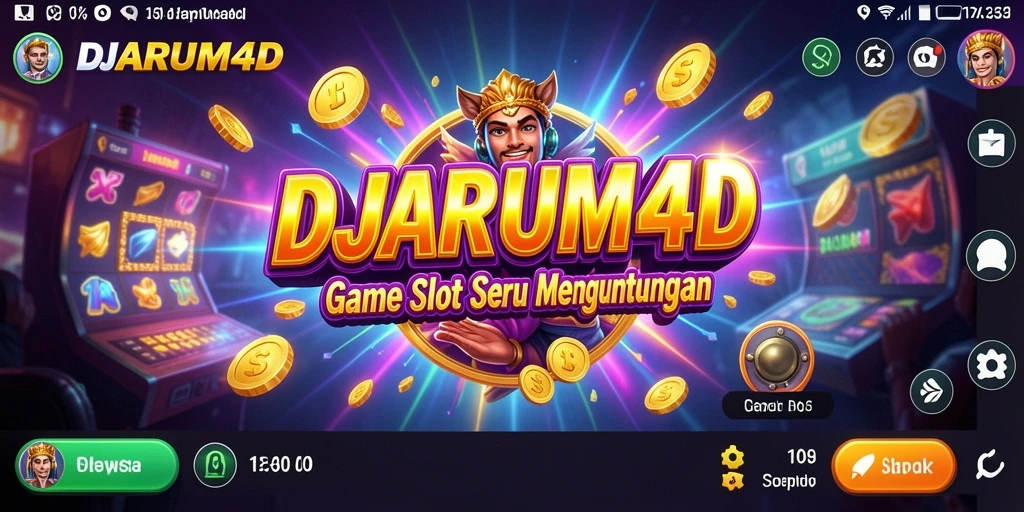 Tampilan menarik dari gameplay Slot di DJARUM4D.