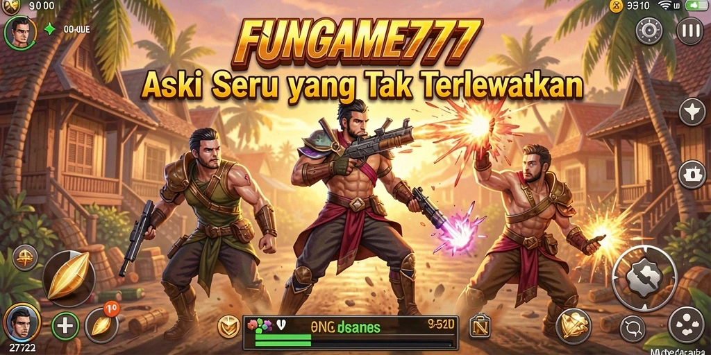 Tangkapan layar FUNGAME777 menunjukkan aksi mendebarkan dan grafis yang memukau.
