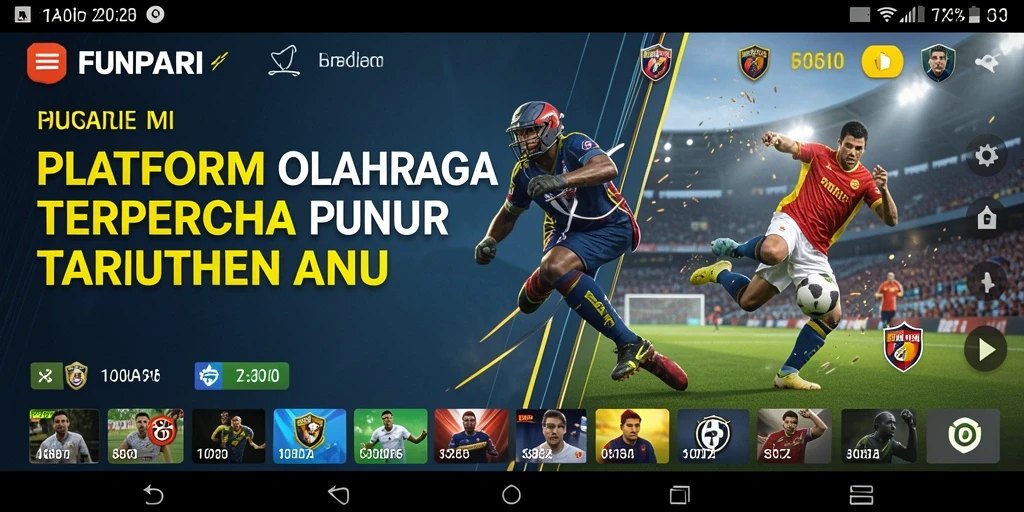 Tampilan gameplay menarik di aplikasi Sportsbook FUNPARI.
