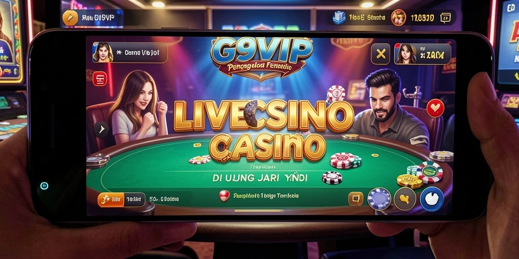Tampilan luar biasa dari permainan Live Casino di G9VIP.