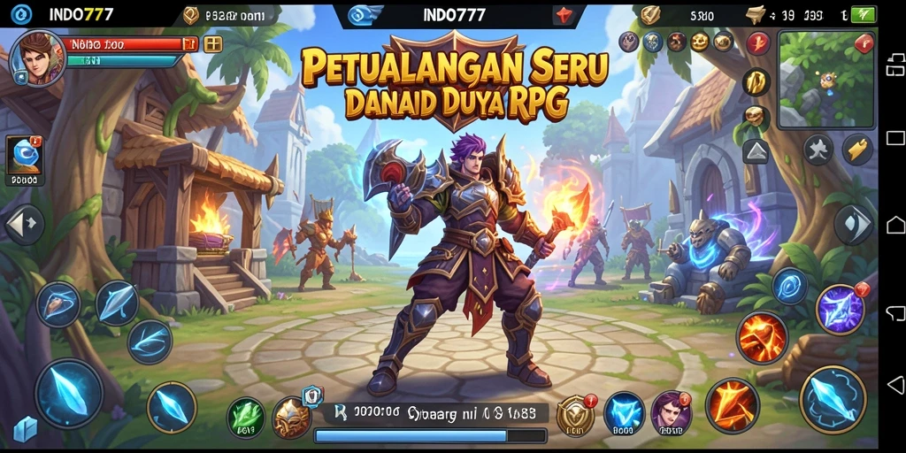 Gameplay seru petualangan RPG di <strong>INDO777</strong>.