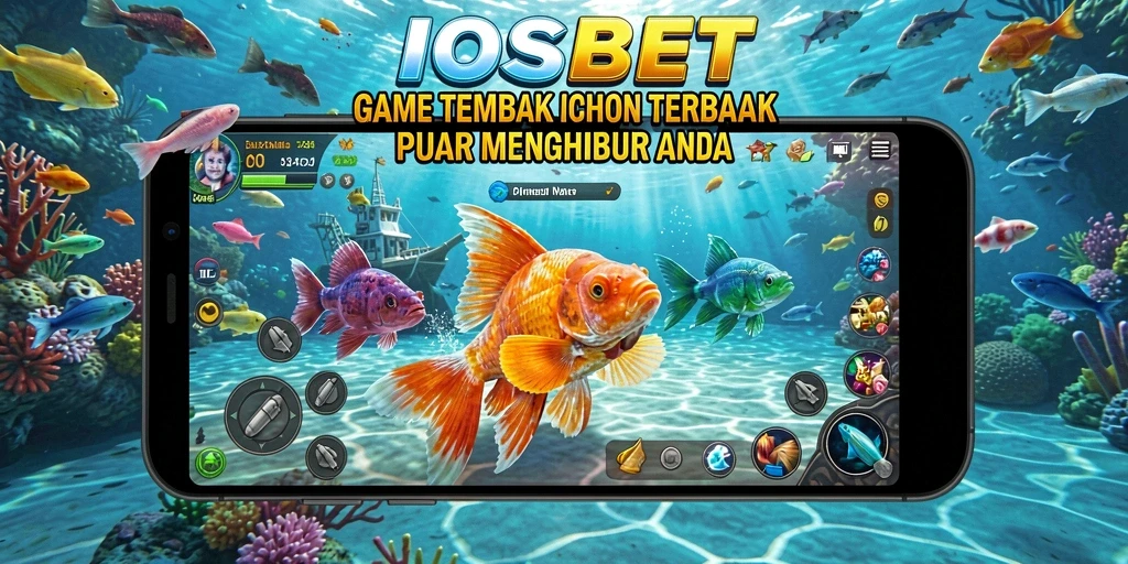 Tampilan gameplay <strong>IOSBET</strong> yang seru dengan aksi tembak ikan.