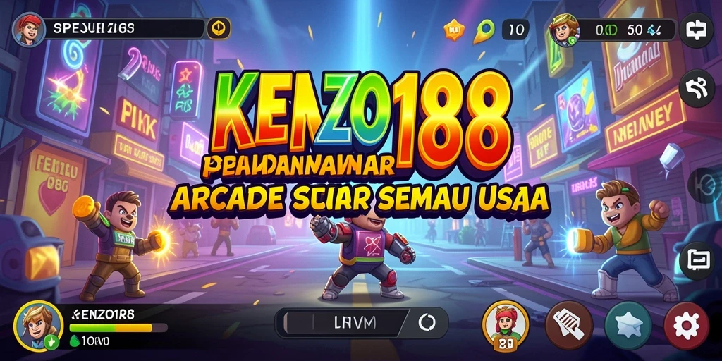 Tampilan gameplay KENZO188 yang seru dan penuh aksi.