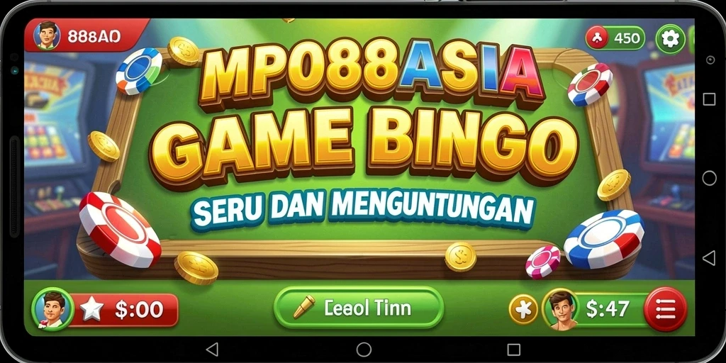 Tampilan seru gameplay Bingo di MPO88ASIA.