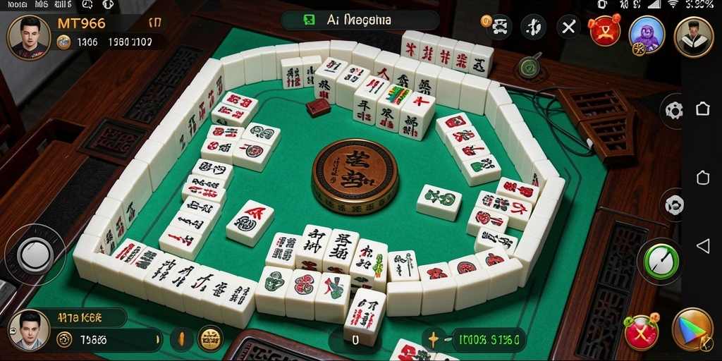 Gameplay seru MT966 dengan grafis Mahjong yang menarik.