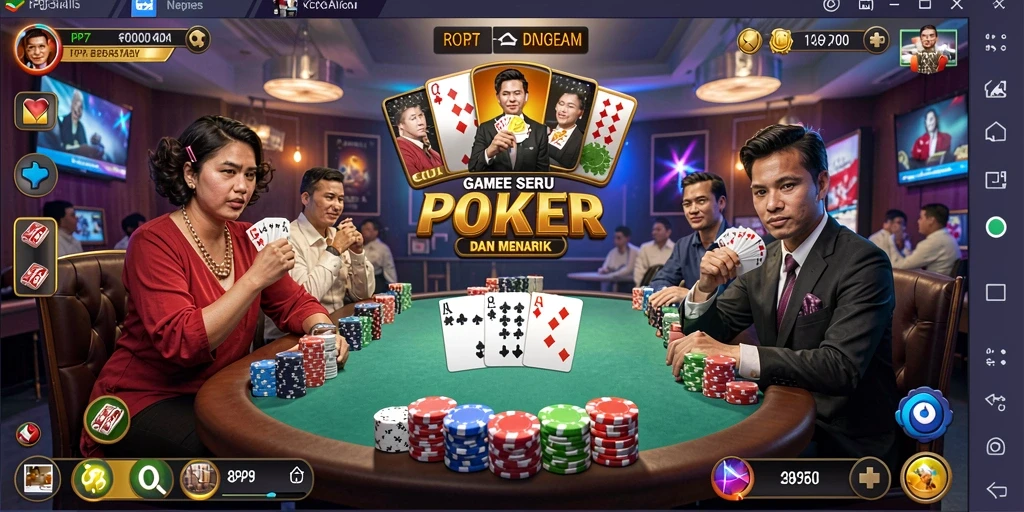 Tampilan utama gameplay PP7 yang seru dan kompetitif.