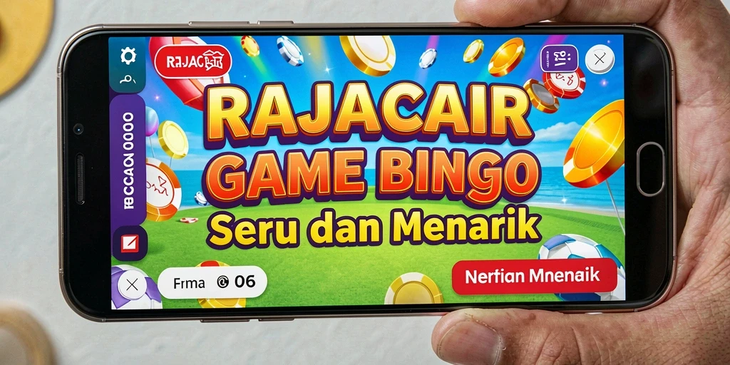 Tampilan menarik gameplay RAJACAIR saat bermain Bingo.