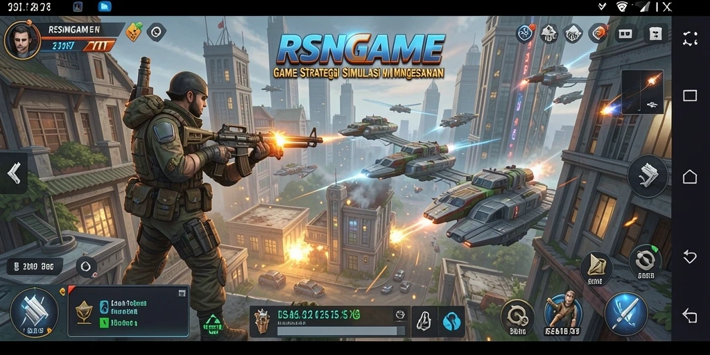 Tampilan gameplay menarik RSNGAME dengan strategi pertempuran yang mendebarkan.